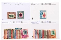 Grouping NORTH BORNEO Postage - Scotts - 280-295