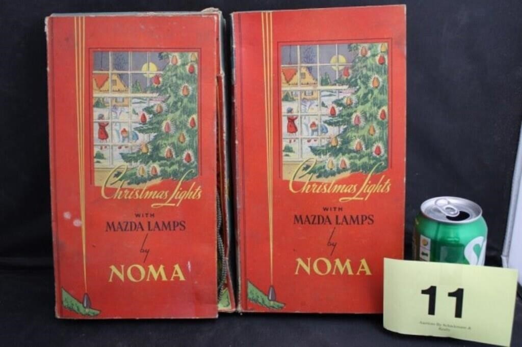 NOMA CHRISTMAS LIGHTS WITH MAZDA LAMPS