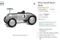 Fb2665 Silver Streak Racer-Silver