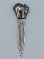 Ari D Norman, Sterling Silver Elephant Bookmark