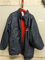 CLEVELAND INDIANDS REVERSIBLE JACKET LARGE?