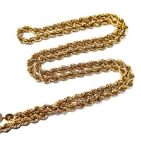 $4350 10K  12.43G 22"  Necklace