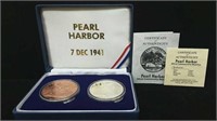 Pearl Harbor Official Commemorative Medallions