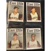 (20) 1966 East Hill Pirates Card Collection