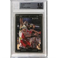 1990 Action Packed Promos Michael Jordan Bgs 8.5