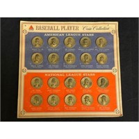 1969 Citgo Baseball Player Coins