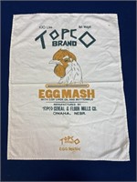 Topco Brand Egg Mash advertising 20”x26”