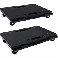 (16 x 11") Furniture Dolly, 2 Pack Moving Dolly,