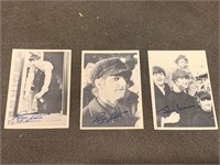 Lot of 3 1964 Topps The Beatles Trading Cards