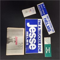 Campaign materials for Jesse Helms (5 sets except
