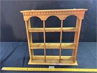 Wall Mount Wood Display Shelf