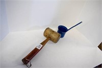 Antique Mallet & Ladle