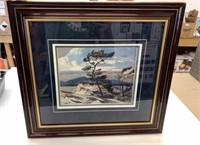 A.J. Casson White Pine Framed Print 22" x 22"