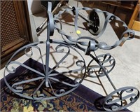 Metal Bicycle Plant Stand