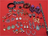 Assortment of Earrings, Bracelets, Pendant