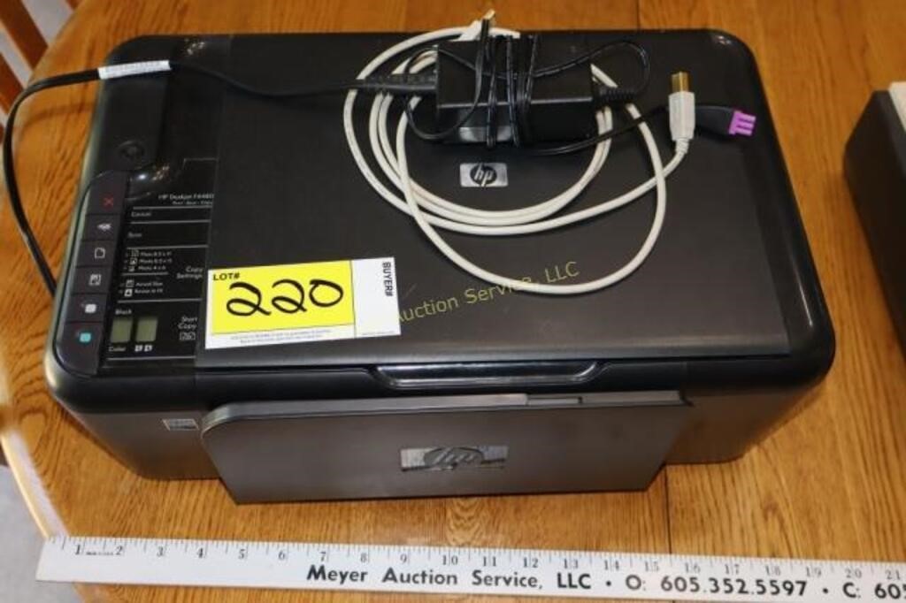 HP Printer F4480 print scan copy