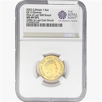 2022 G.B. 1 Sov Queen NGC MS69 DPL