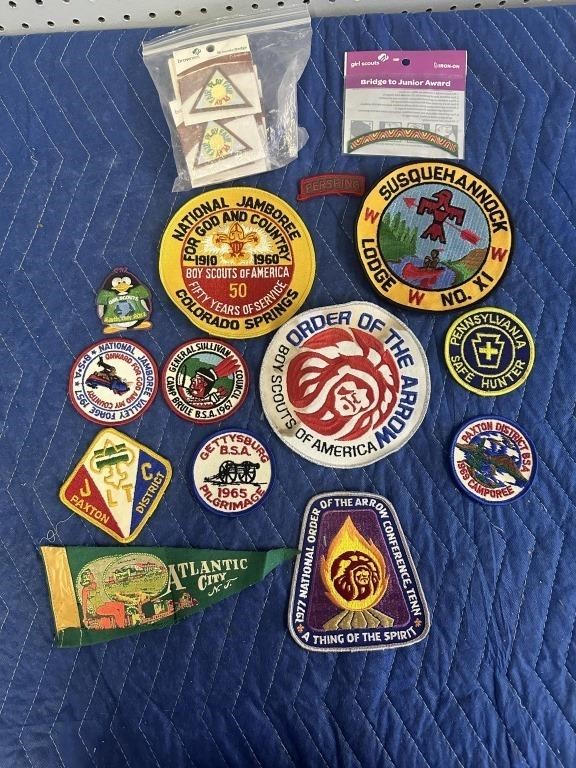 BROWNIES AND BOYCOTT PATCH LOT