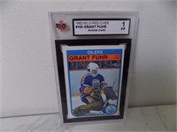 1982-83 OPC #105 Grant Fuhr Rookie KSA 1