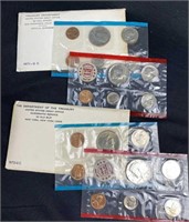 1971, 1972 Uncirculated U.S. Mint Coin Sets