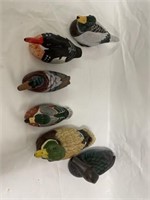 Lot of decorative ducks