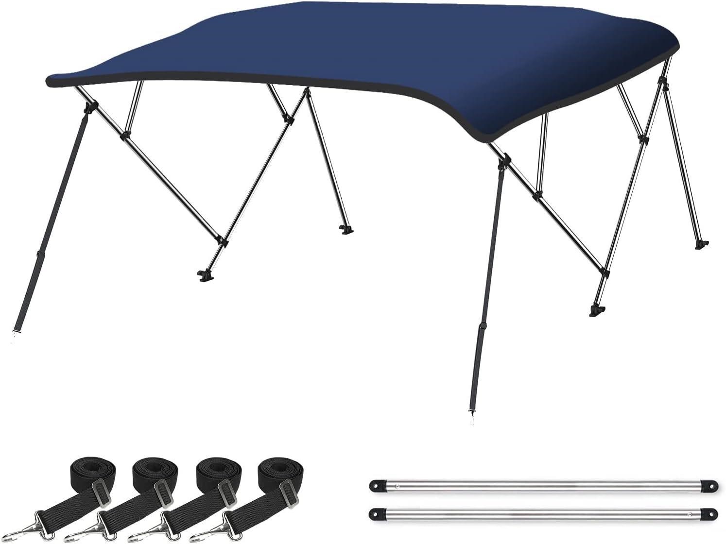 Naviskin Bimini Top 8'Lx54Hx67-72W Navy