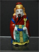 Chinese Figural Porcelain Snuff Bottle