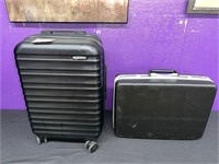 LOT OF 2 SUITCASE AND BRIEFCASE