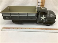 Marx US Military Tin Toy Truck, 13 1/2”L