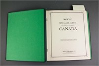Canada 19-20th Century Post Stamps Collection Book