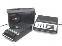 Panasonic, Lloyds & G.E. Cassette Recorders