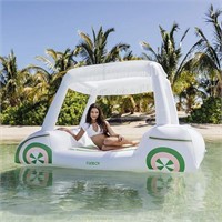 FUNBOY Inflatable Luxury Golf Cart Pool Float
