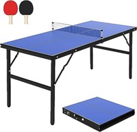 GAOMON Portable Table Tennis Table, Mid-Size Ping