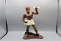 Vtg. TreasureCraft Handsome Hawaiian Dancer Statue