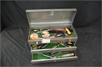 Craftsman Tool Box of Hand Tools, screw drivers