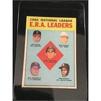1963 Topps Era Leaders Exmt