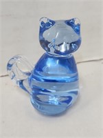 Blue Glass Cat