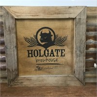 Holgate Brewhouse Rustic Sign