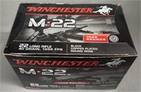 1000 rnds Winchester M22 .22LR Ammo