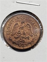 BU 1945 Mexican 1 Centavos