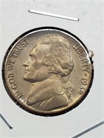 Uncirculated 1939 Jefferson Nickel