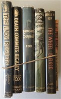James M. Fox. Lot of (6) volumes.