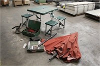 Folding Picnic Table, Coleman Camp Stove & Oven,