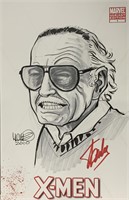 Marvel Comics STAN LEE Signed Photo REPRINT