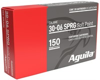 Aguila 8108AG   3006 Springfield 150 gr Soft Point