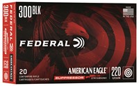 Federal AE300BLKSUP2 American Eagle Suppressor 300
