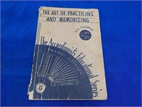 1936 Art of Practicing accordion booklet