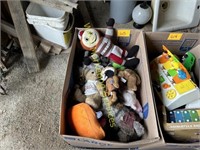 Box of Stuffed Animals