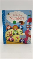 Lift The Flap Numbers Kids Book By Usborne