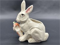 Vintage McCoy Planter- Rabbit w/ Carrot
